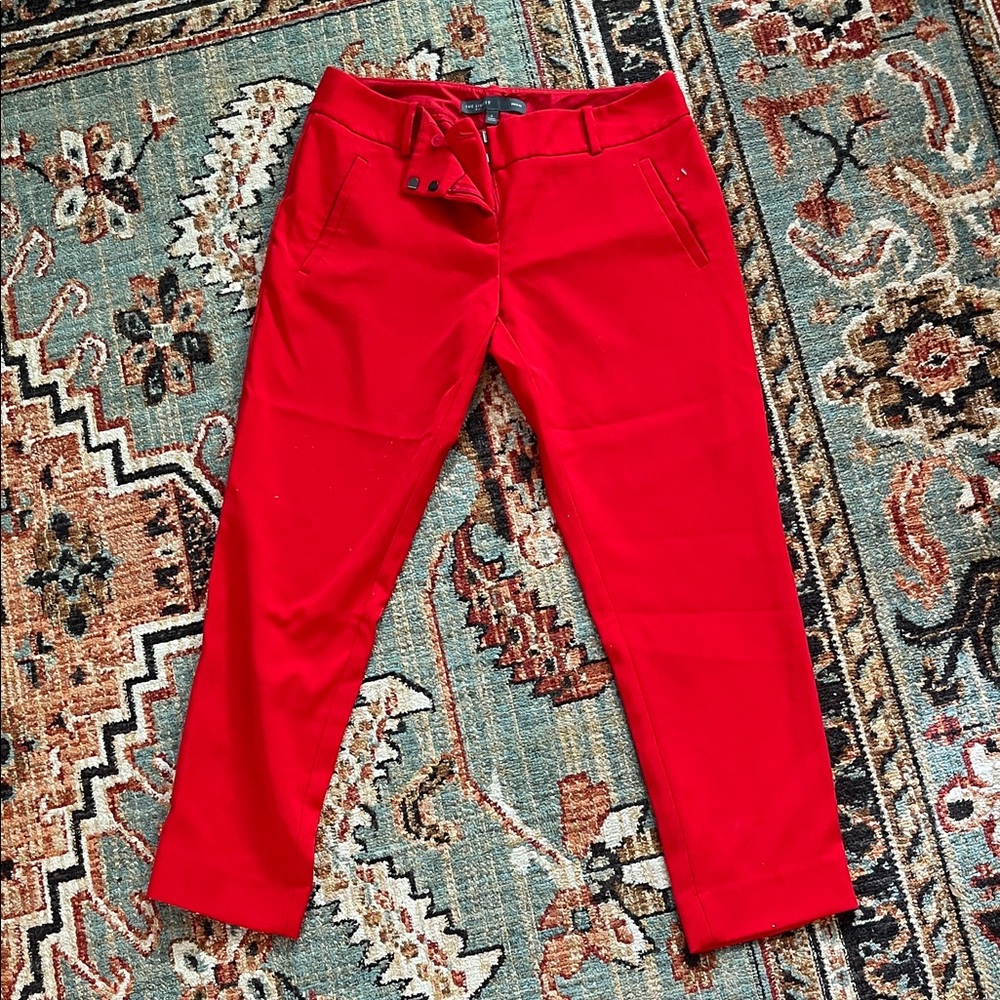 The Limited Bright Red Men's Chinos custom hemmed